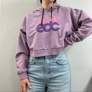 EDC cropped sweatshirt